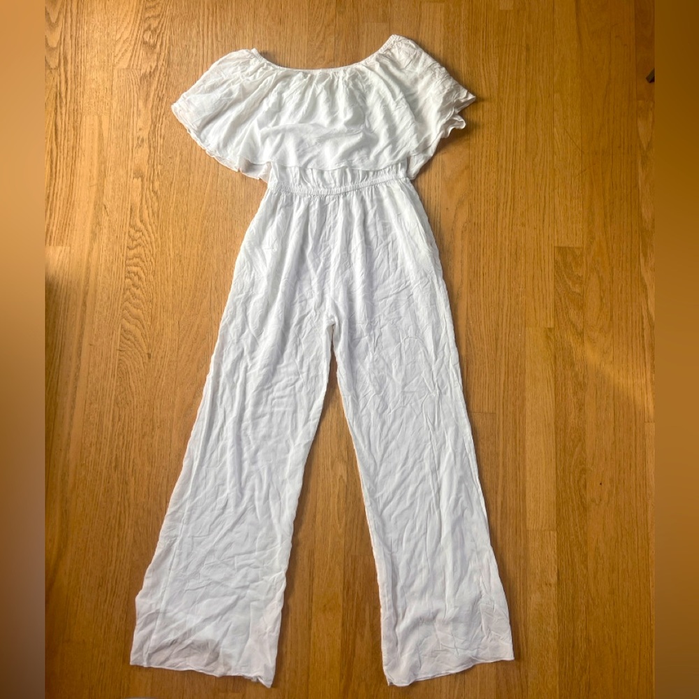 Beach jumpsuit coverup